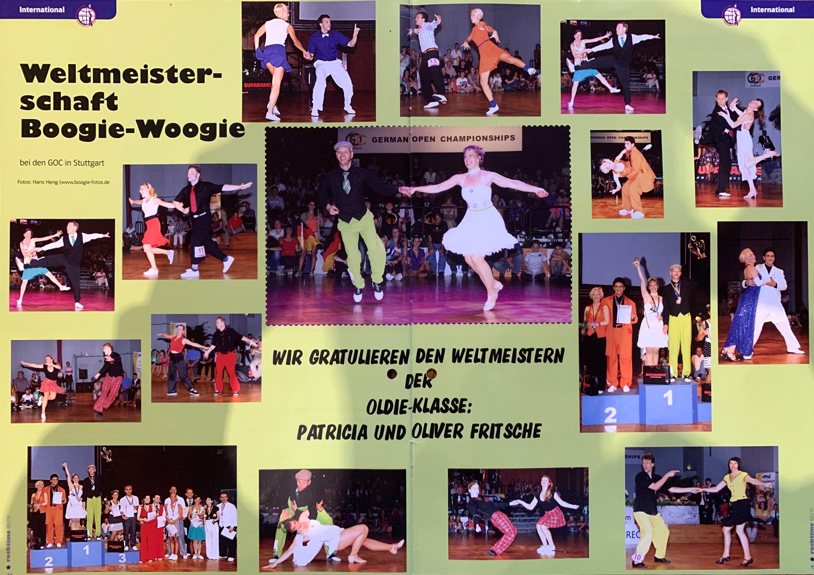 Tanzaufführung und Gala-Show Studio Fritsches World